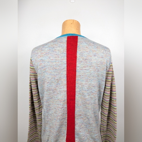 Eva & Claudi Size Large Wool Alpaca Blend Size Large Danish Design Artsy Funky - Picture 6 of 14